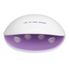 LED Nail Gel Polish Dryer Shell Shaped 12pcs Light Chips