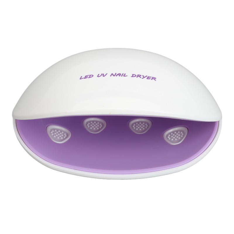LED Nail Gel Polish Dryer Shell Shaped 12pcs Light Chips