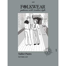 Folkwear #229 Sailor Pants WWII Sailor Pants Sewing Pattern (Pattern Only) folkwear229