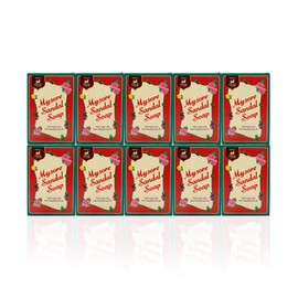 Mysore Sandal Soaps Pack of 10 (75 gr. Bars)