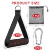 YOYEAH One-Handed Cable Pull Fitness Handles - 2 x Pulley