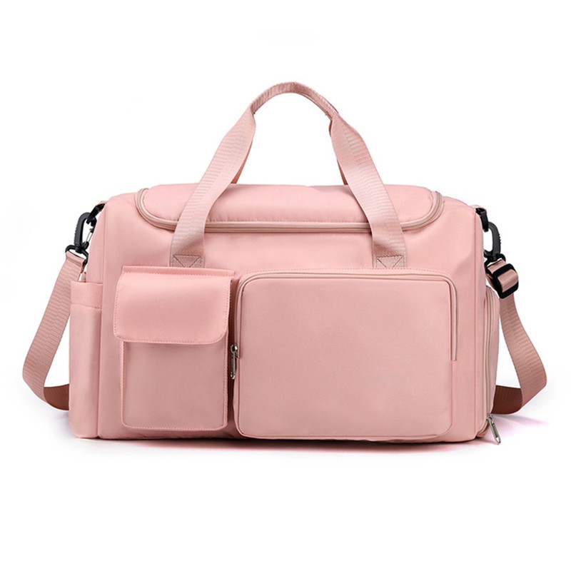 Sports Gym Bag Duffel Bag with Shoe Compartment Weekender Travel