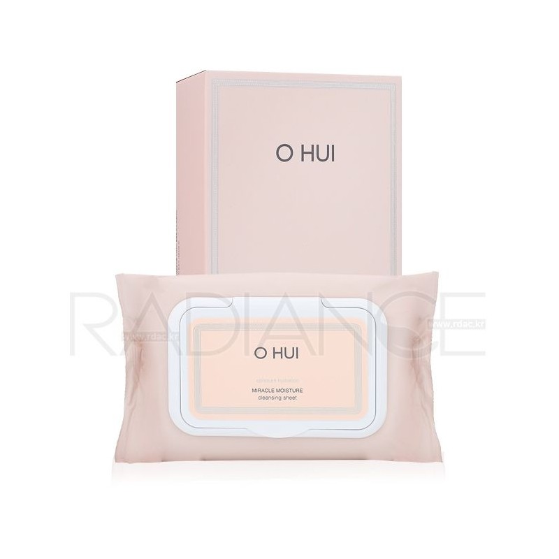 Ohui Miracle Moisture Cleansing Sheets 60 sheets / 오휘 미라클