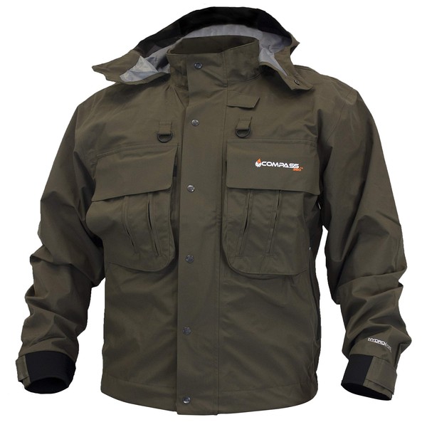 HT23105-85-MD Hells Gate Wading Jacket, Stone, Md