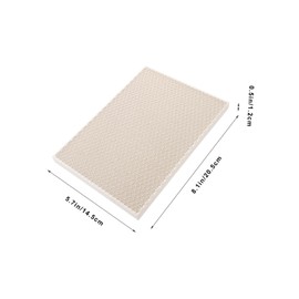 OSALADI Honeycomb Soldering Panel for Jewelry Making Durable Quartz Honeycomb Board High Temperature Resistant Soldering Block for Gold Silver and Copper Welding