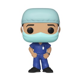Funko Pop! Heroes: Front Line Worker- Male Hospital Worker #1, Multicolor