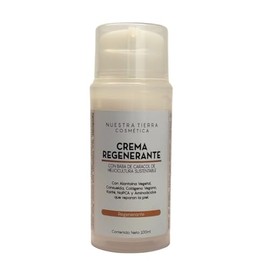 Nuestra Tierra Cosm?tica Crema Regenerante con Baba de Caracol, Alanto?na Vegetal, Consuelda, Col?geno Vegano, Karit?, Napca y Amino?cidos, 100ml, Hid