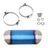 Motorcycle Exhaust Middle Pipe Heat Shield Link Tube Protector Cover