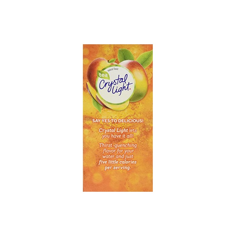 Crystal Light On The Go Peach Mango Green Tea, 10
