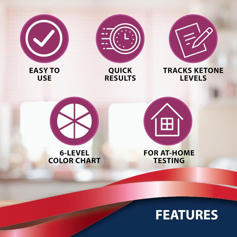 TRUEplus® Ketone Test Strips – Ideal for Low-carb dieters– Made