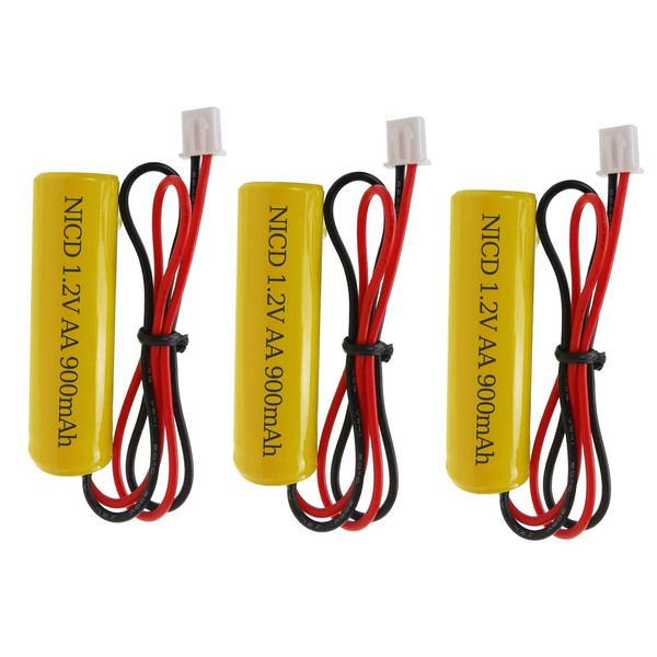 AA 900mAh 1.2V Emergency Light Batteries for Unitech AA900mAh OSA268