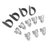 12Pcs Guitar Finger Pick Bass Thumb Protector Instrument Accessory Set