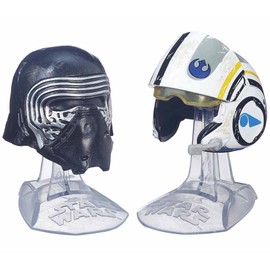 Star Wars Black Series Diecast Helmet Kylo Ren & Poe Dameron