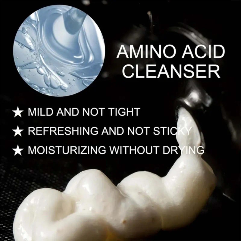 Espuma De Limpeza Facial Masculina F, Hidratante E De Limpez