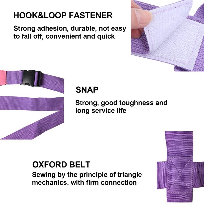 Professional Wheelchair Safety Belt Anti Slip Restraints Fixing Straps for