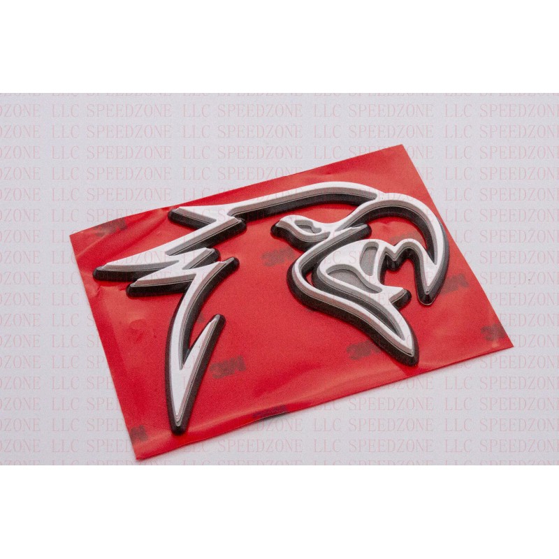 SPEED ZONE White Grey HELLHAWK Fits Jeep TrackHawk Grand Cherokee