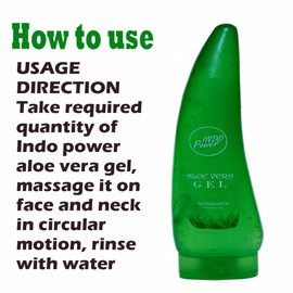 INDO POWER Aee108- ALOE VERA GEL 150gm.