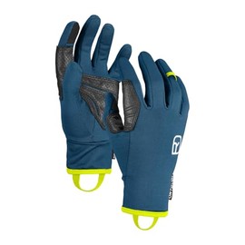 ORTOVOX Men's Fleece Light Glove, Petrol Blue, S