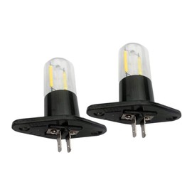 QLEE Led Filament Light 1.5w Z187 Microwave Oven Bulb Straight Terminals T170 20w Equivalent Incandescent Lamps for Lg Sharp Midea