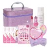 Bonbon Friends Children Kids Natural Hypoallergenic Cosmetics Elementary School Girl Gift Set Makeup Box 3~7 Years Old, 1 Piece / 봉봉프렌즈 어린이 키즈 천연 저자극 화장품 초등학생 여아 선물 세트 메이크업박스 3~7세, 1개