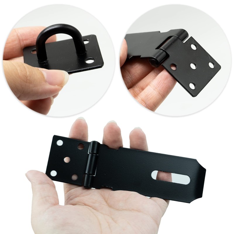 Door Padlock Hasp, 4 Inch Stainless Steel Padlock Hasp and
