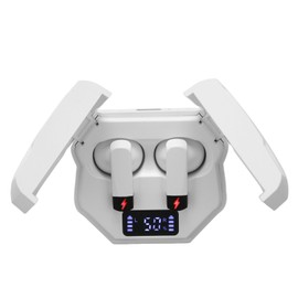 Sanpyl Traductor de Idiomas Auriculares, 144 Idioma(74 Idiomas y 70 Acentos) Traductor Inalámbrico Bluetooth Instantáneo Dispositivo de Traducción de Voz con App, Escuchar,Llamar,Juego