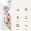 Portable Bladeless Handheld Fan Rechargeable Quiet Fan with Flexible Buckle