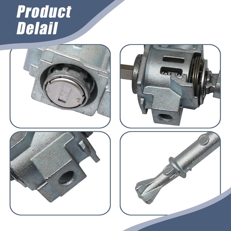 XQSMWF Front Left Driver Side Door Lock Cylinder with 2