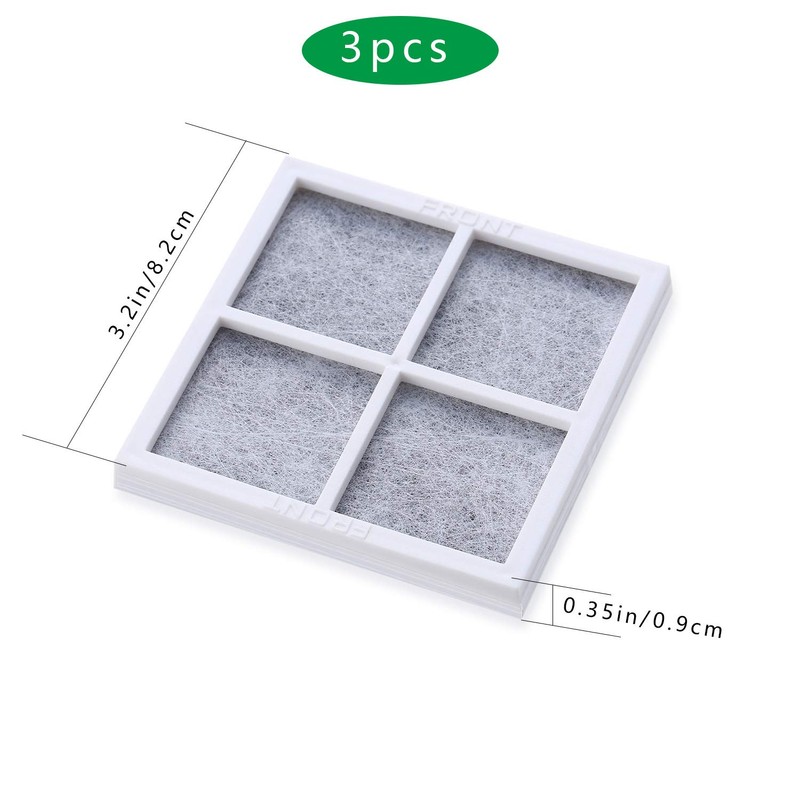 3PCS Fresh Air Filter, Refrigerator Air Filter To LG LT120F