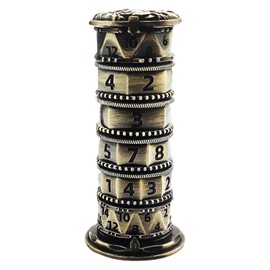 iFCOW Würfelkreisel 7 in 1 Metall Roulette Würfel Spinner D4 D6 D8 D10 D12 D20 D% für Dungeons and Dragons RPG Rollenspiele Würfel