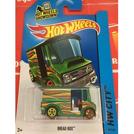 2015 Hot Wheels HW City Bread Box Green 29/250