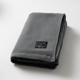 Imabari Towel, Sunhawkin Cotton, Single-Sided Gauze, Bath Towel, 1 Sheet, 23.6 x 47.2 inches (60 x 120 cm), Taged, Yawn, Luxury, Made in Japan, Solid, Imabari, Yoga, Gym, Bath, Spa (Grays, Bath Towel)