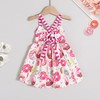 YOUNGER TREE Toddler Baby Girl Dress Summer Donut Dresses Sleeveless