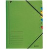Leitz Ordnungsmappe 3907-55 7Fächer grün