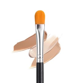 IPRESTA Flat Concealer brush Brow Brush Black Single Brushes Eye Shadow Primer Applicator Brush for Blending, Small Makeup Brush Concealer Brush Eyeshadow brush