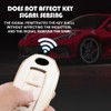 HIBEYO TPU Key Fob Cover with Keychains for Infiniti QX50