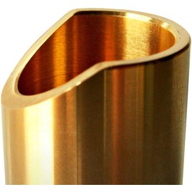 The Rock Slide Polished Brass Slide - Medium