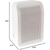 Ecolink Z-Wave 700 Home Security Chime + Siren S2 Battery