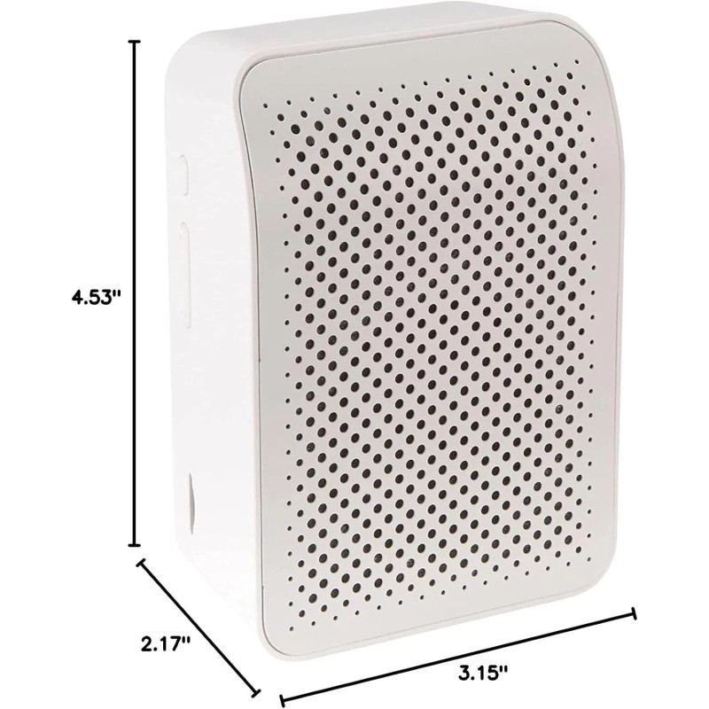 Ecolink Z-Wave 700 Home Security Chime + Siren S2 Battery