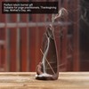 Ceramic Backflow Incense Burner Sandalwood Stick Aromatherapy Landscape Holder Decoration