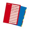 Herlitz Ring Binder File A4 Set of 10 Polypropylene Europunched 1-20