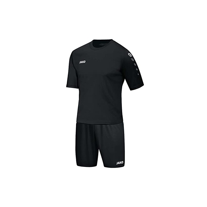 Jako Brasil C4292 Children's Jersey Set, black, 164