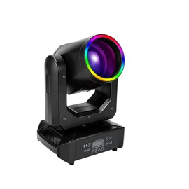XPCLEOYZ 150W Moving Head Lights, 18-Facet Prism Stage Beam DJ Lights