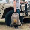 Olive Drab Vintage Canvas Flight Bag