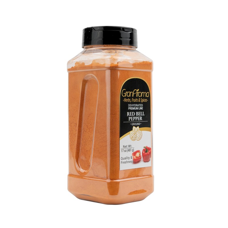 GranAroma Red Bell Pepper Powder, Sweet Pepper Flavor, Baking &
