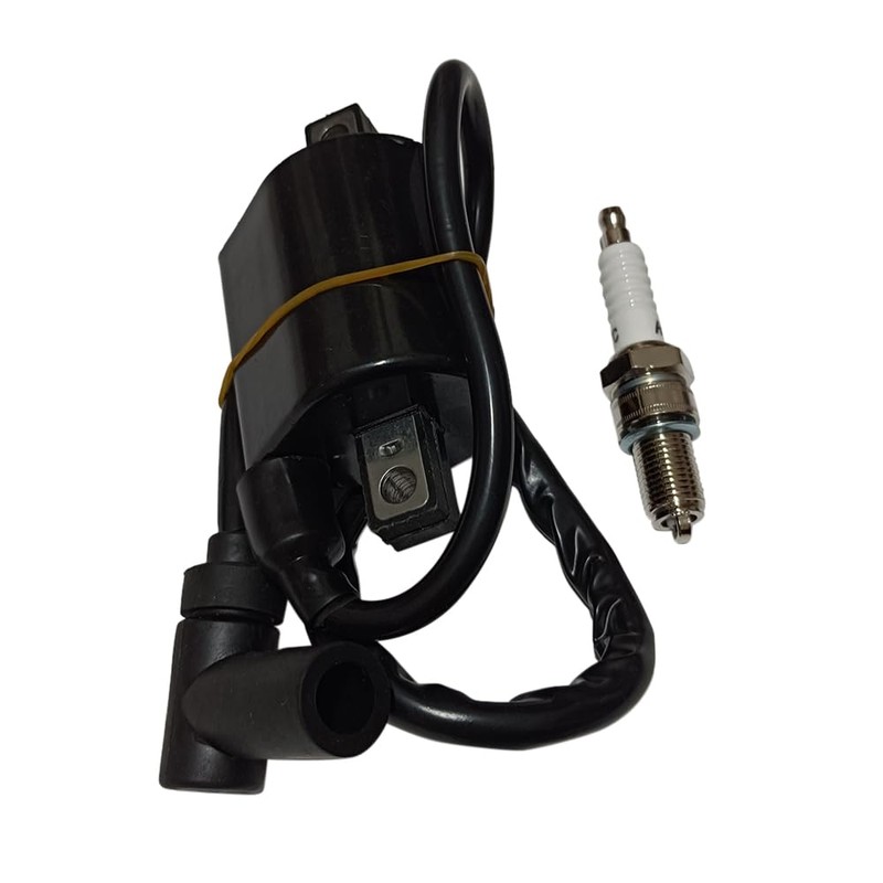 Goodfind68 New Ignition Coil with Spark Plug Compatible with Yamaha