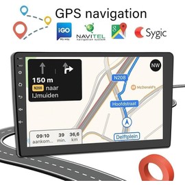 Hiolpen Double Din Car Stereo Compatible for Kia Optima K5 2011-2015 Android 13 9 Inch Touch Screen Car Audio Multimedia Receiver with GPS Radio Navigation Bluetooth Camera - 2G+32G