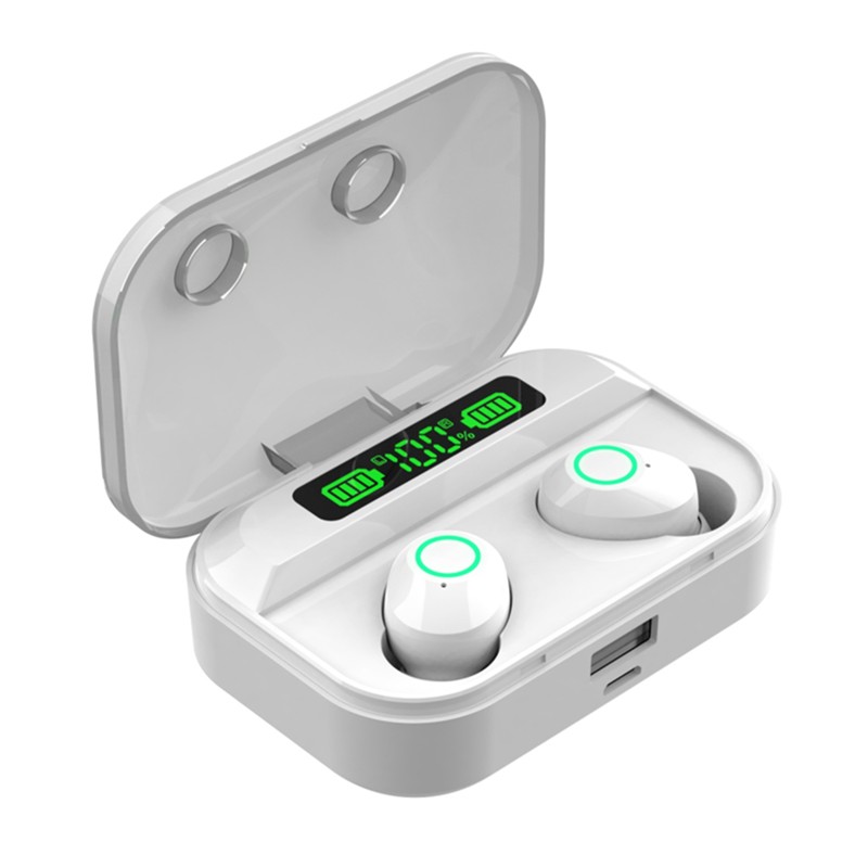 Smart BT Headset Touch Digital Display 5.1 Wireless Waterproof In-Ear