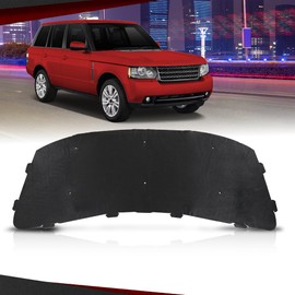 CROSSDESIGN Hood Insulation Pad 1/2" with Clips Compatible with Land Rover Range Rover 2002-2012 Black