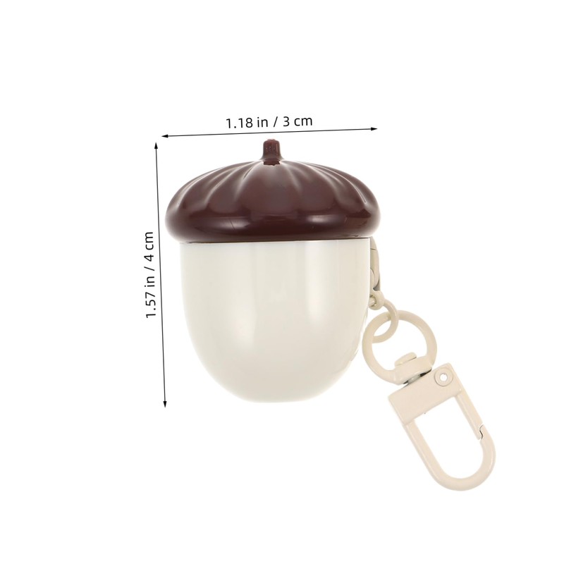 IWOWHERO 2pcs Lip Balm Moisturizing Chestnut Flavor Non Greasy Hydrating